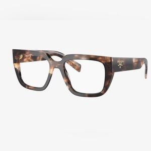 Prada Brown Tortoise Shell Eyewear ao3v
